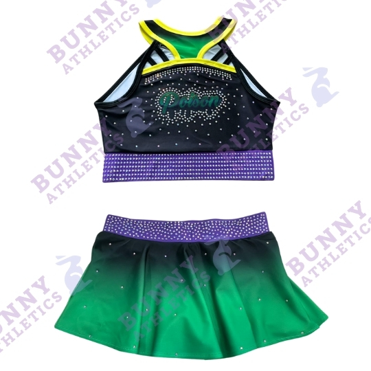 CROP TOP AND SKIRT